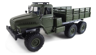 Radiografische Ural Truck 6WD 1 op 16 RTR 2,4GHz